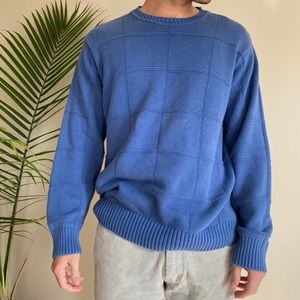 Vintage blue sweater by Alexander Julien